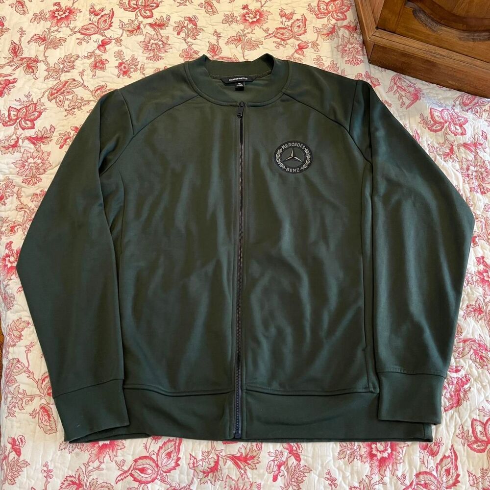 Brand New Mercedes-benz Men's Green and Khaki Jacket